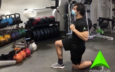 The Benefit of the ½ Kneeling, Single Arm, Lat Pulldown